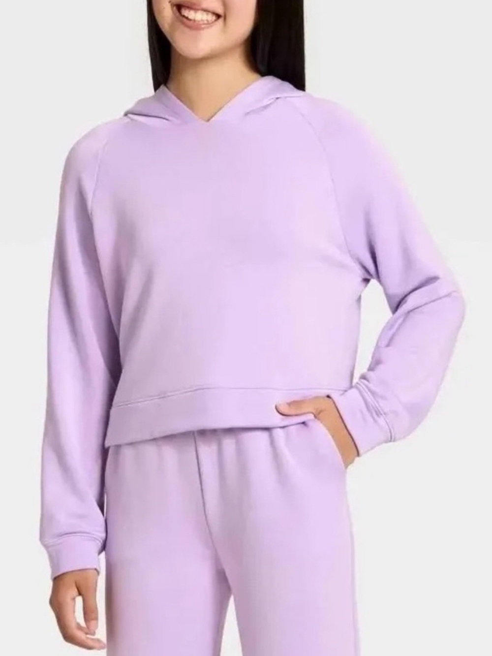 All in Motion Purple Modal Pullover Hoodie